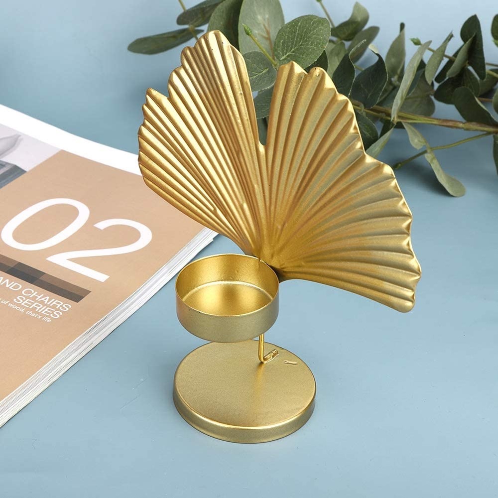 Ginkgo leaf Votive holder